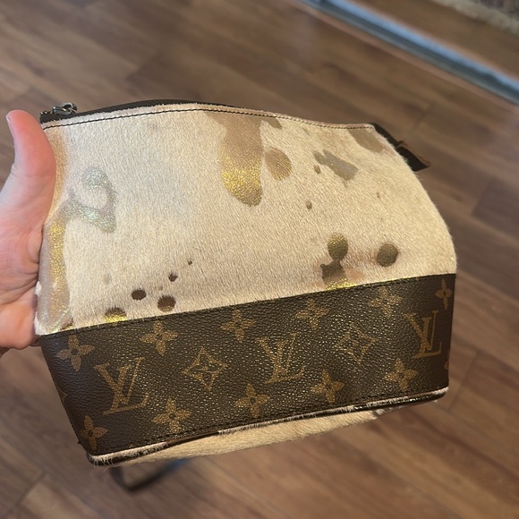Repurposed Louis‎ Vuitton Calf Hair Crossbody - Picture 2 of 4
